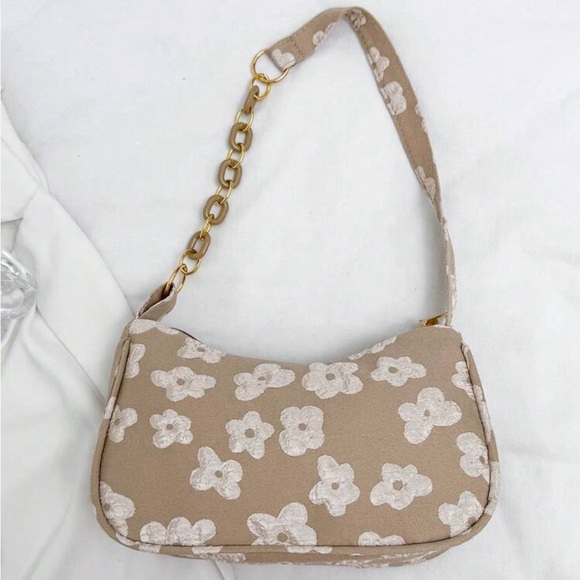 ⚠️Clearance Elegant Lightweight Luxury Beige Floral Women's Bag - Picture 6 of 9